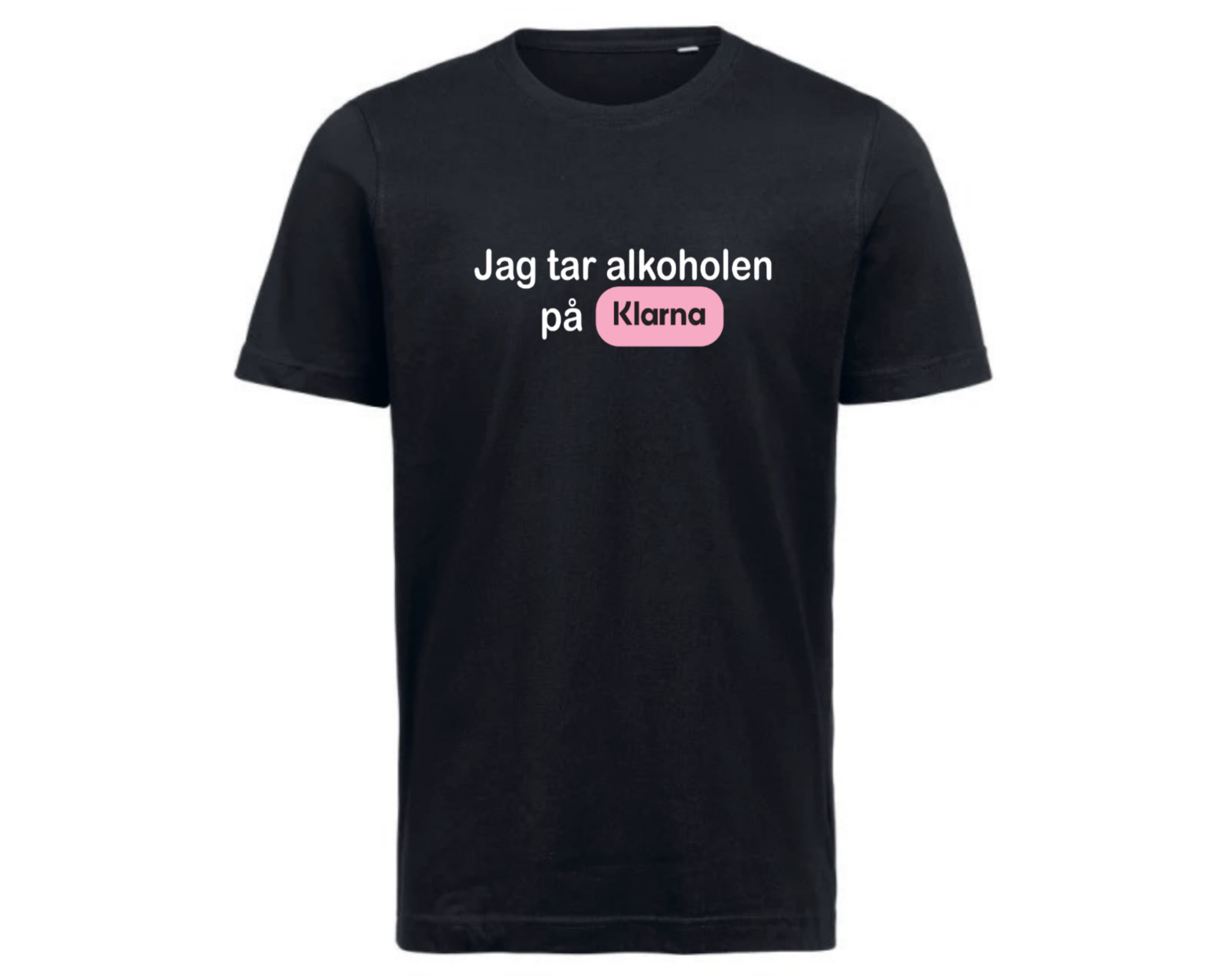 Jag tar alkoholen på Klarna