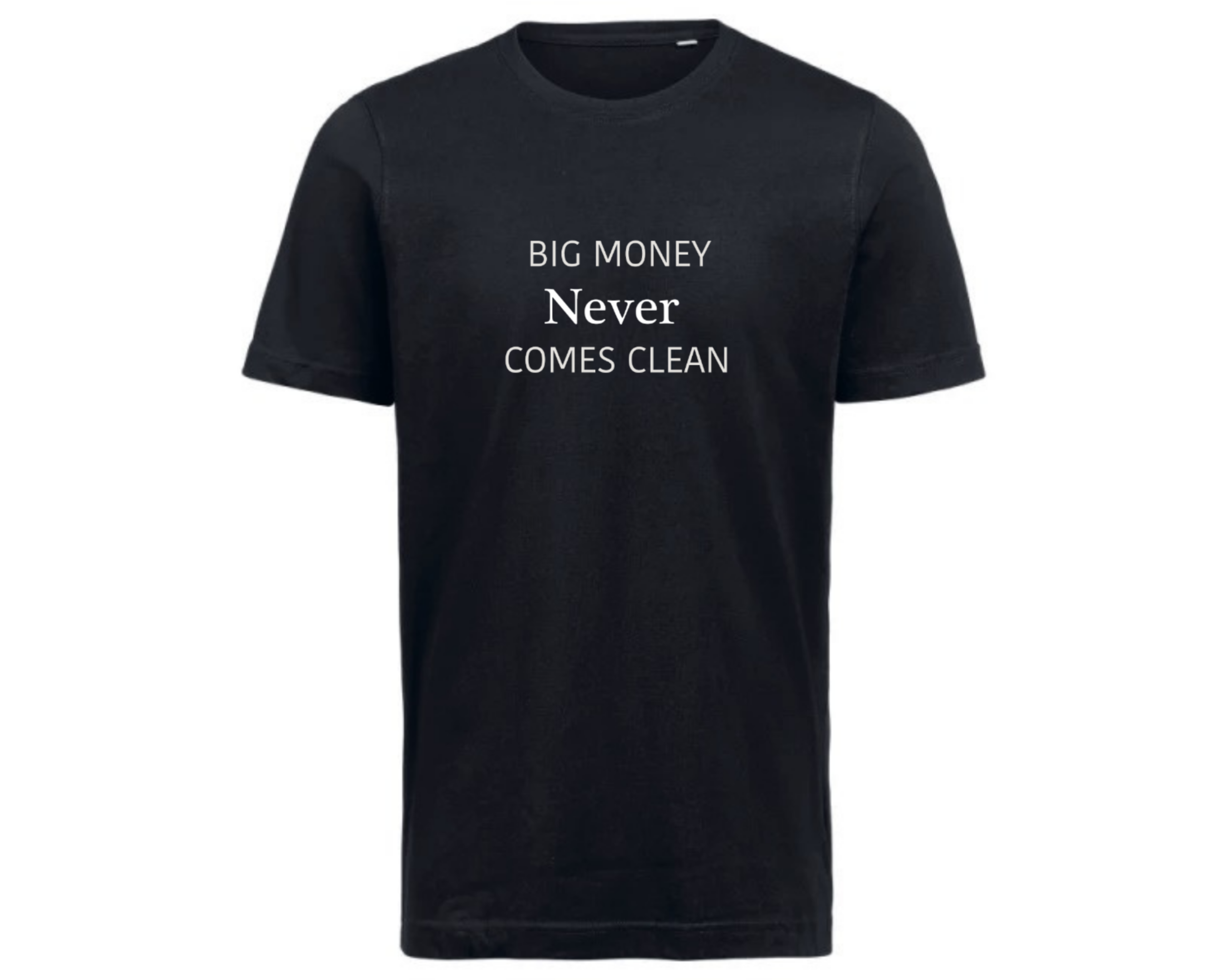 Big money never comes clean