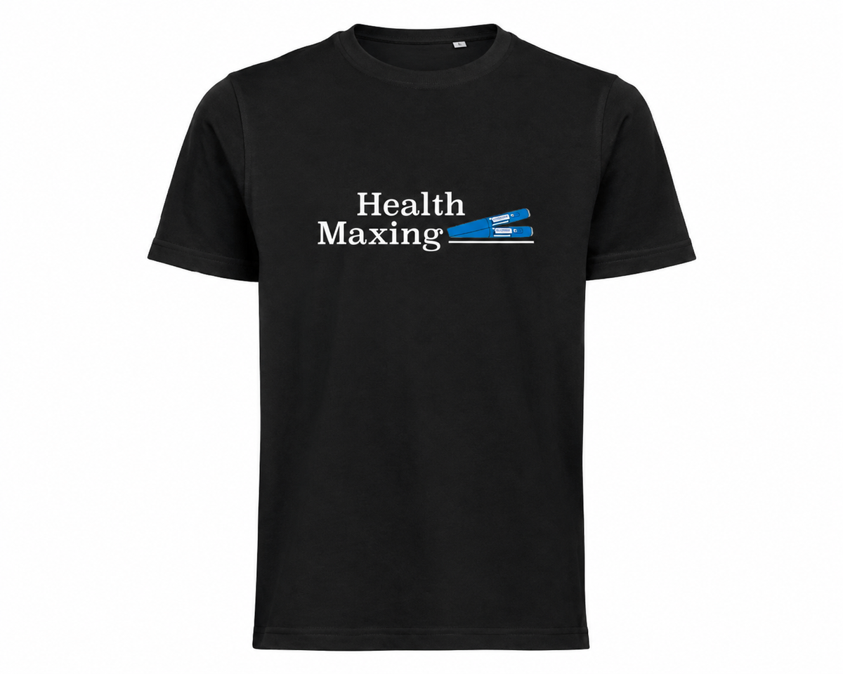 Health Maxing – Svart T-shirt