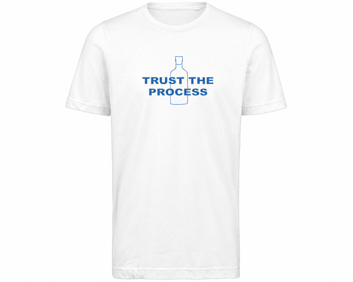 Trust the process – Vitt T-shirt